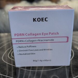 PDRN Collagen Eye Patch - Pink and White